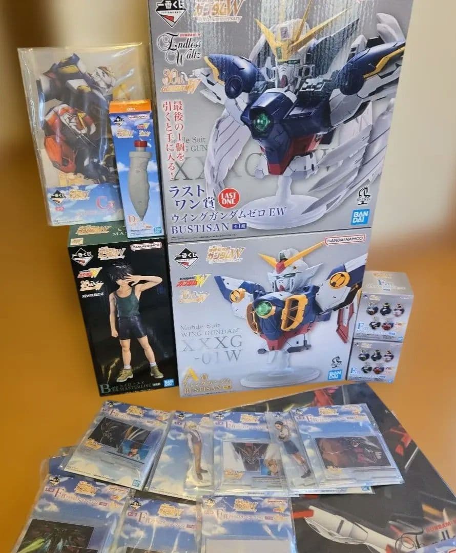 一番くじ　新機動戦記ガンダムW　A B C D E 下位 ラストワン　フィギュア
