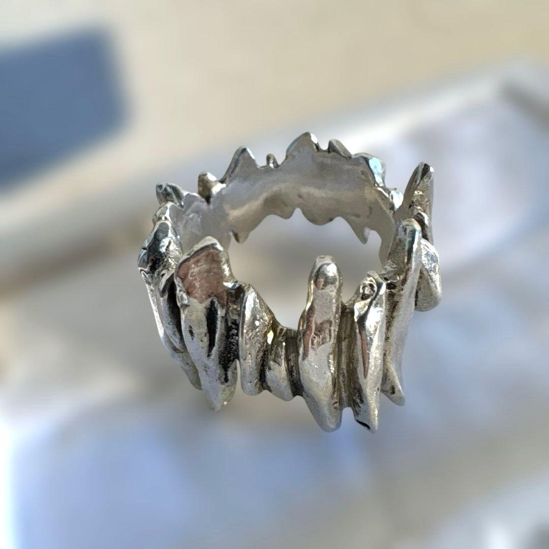 最終価格　プリュイ　シャッタードメスリング　シルバー11号