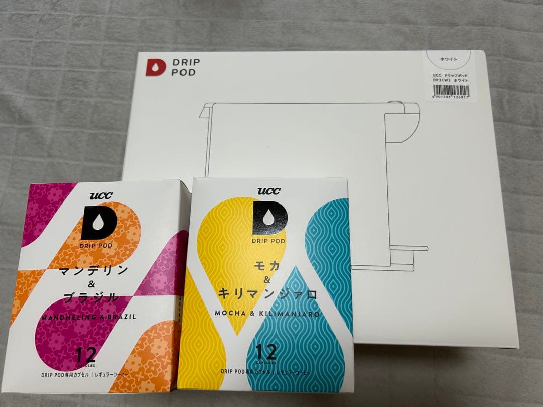【新品未使用】UCC ドリップポッド コーヒーメーカー DP3 お値下げ中