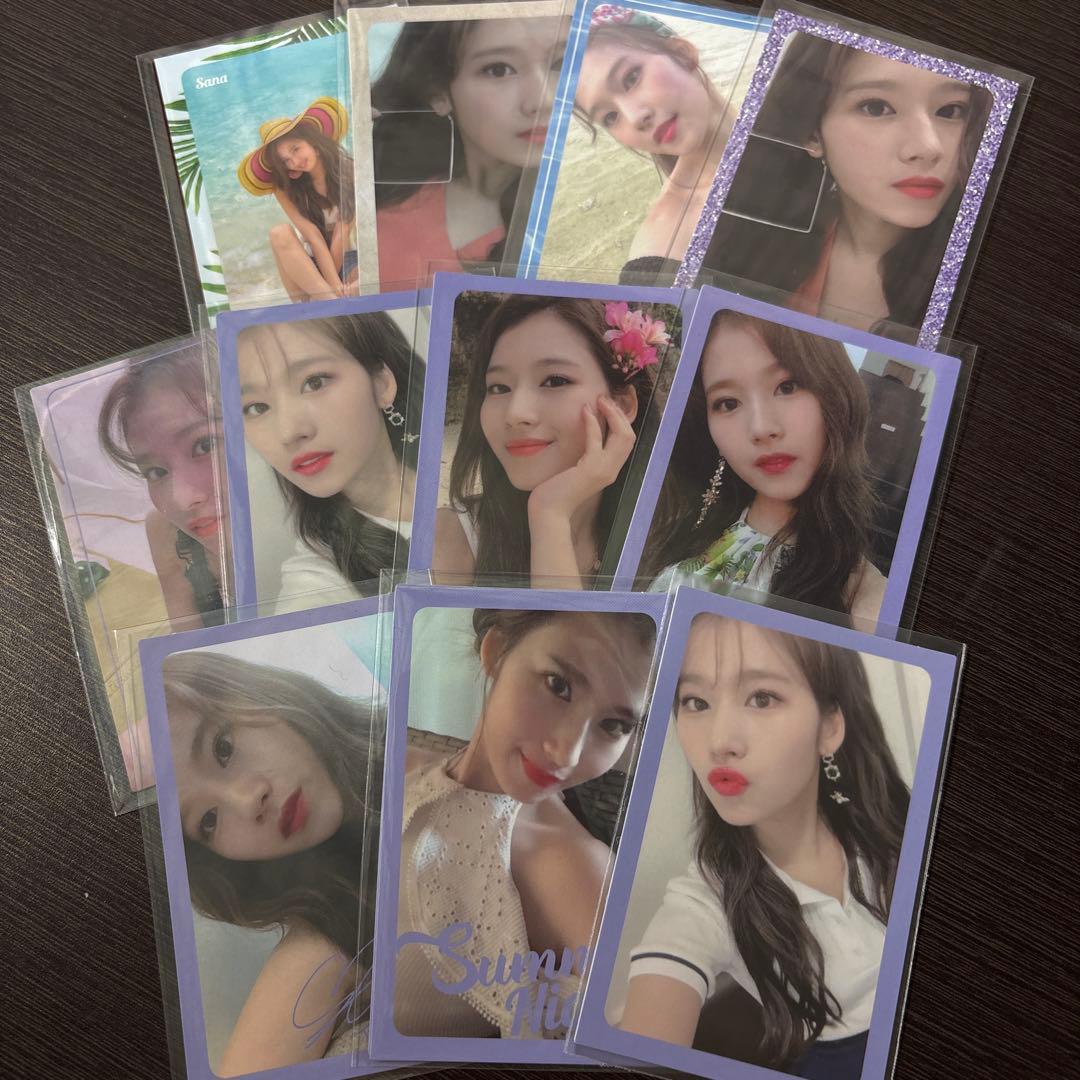 TWICE サナ summer night トレカ - メルカリ