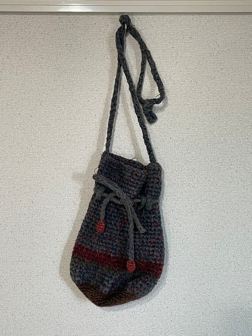 SIVA 2015SS 裂き編みトートバッグ