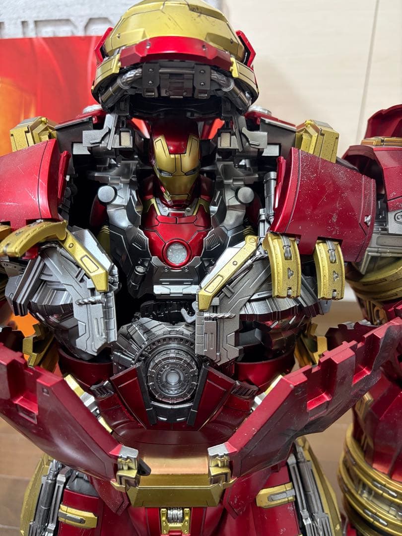 ムービーマスターピースホットトイズハルクバスター拡張パーツ付き