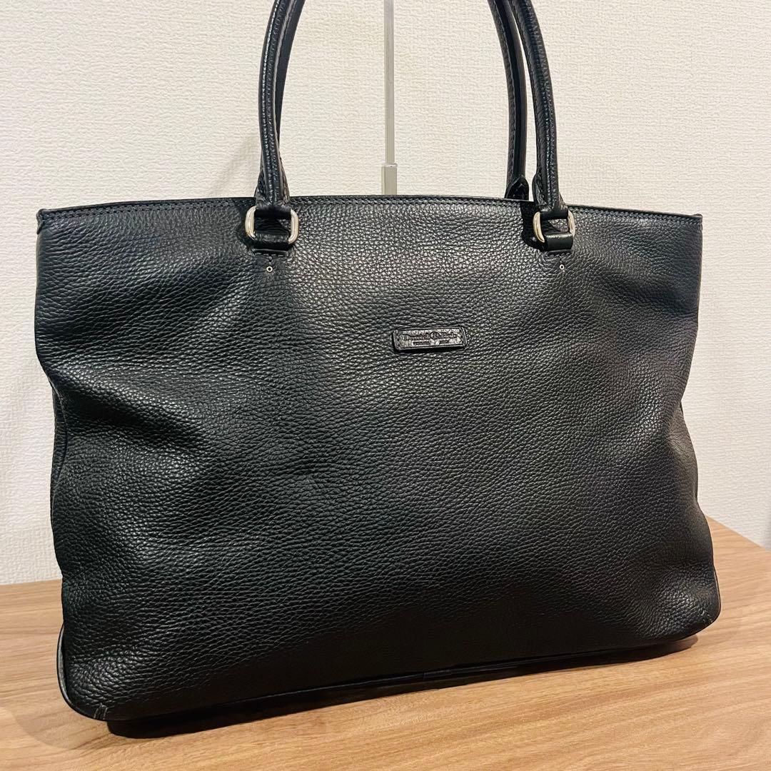 【ぶっきー】 ダニエル&ボブ トートバッグ オールレザー ブラック