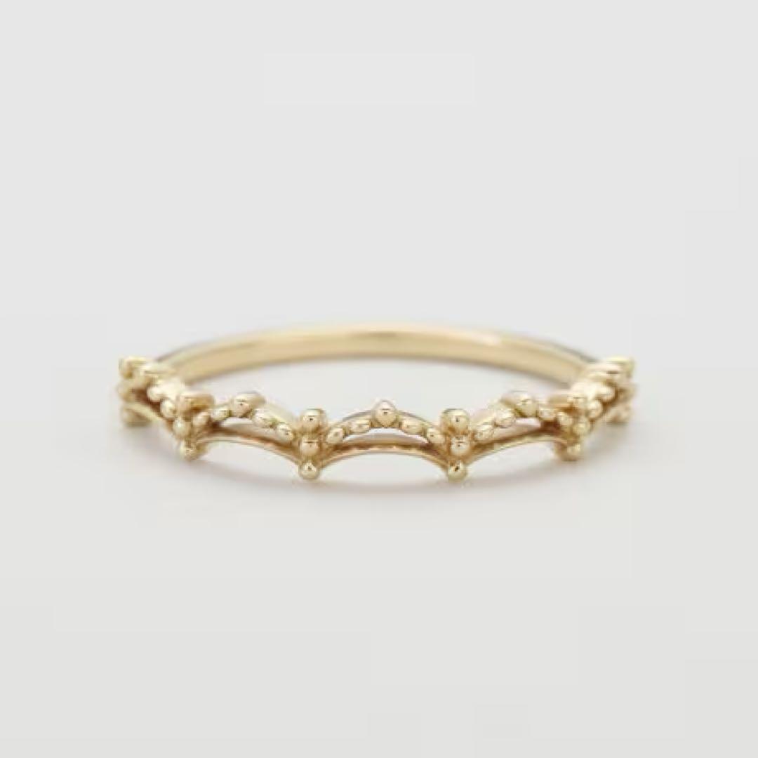 NOJESS】 Pocket Ring k10スカラップレース リング 13号 - メルカリ