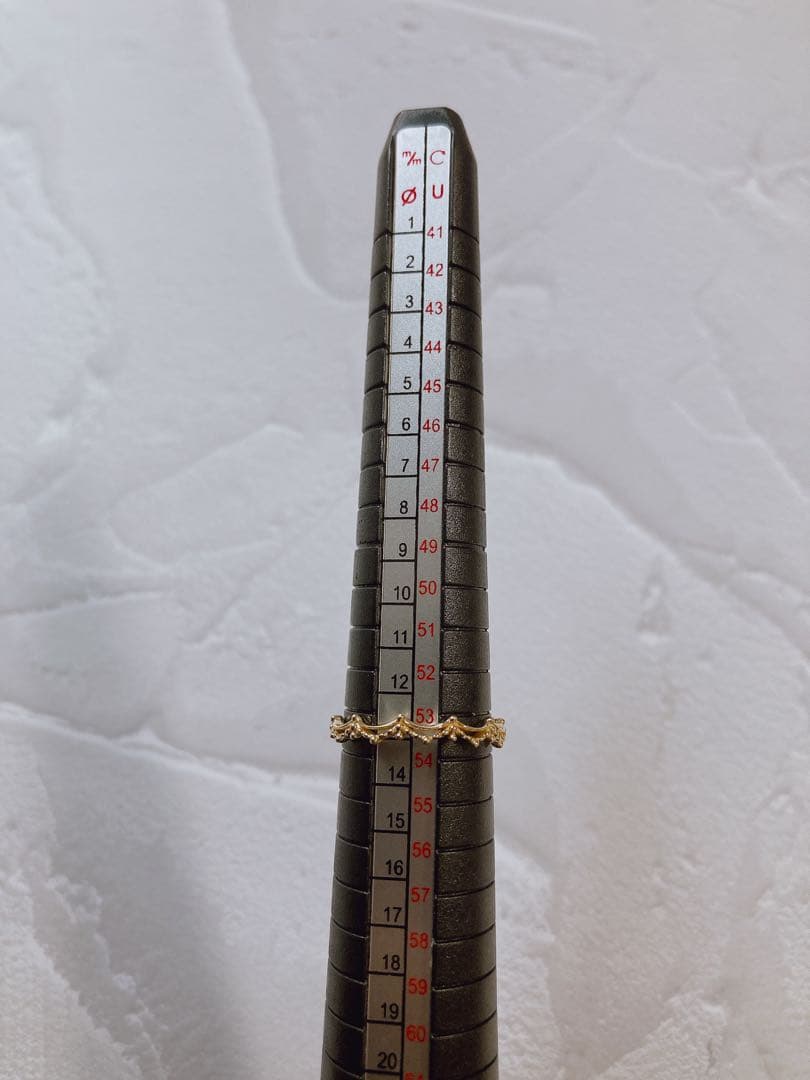 NOJESS】 Pocket Ring k10スカラップレース リング 13号 - メルカリ