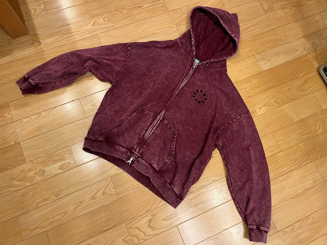 ザッツライフ　that's life ジップパーカー　レッド　赤　XL 正規品