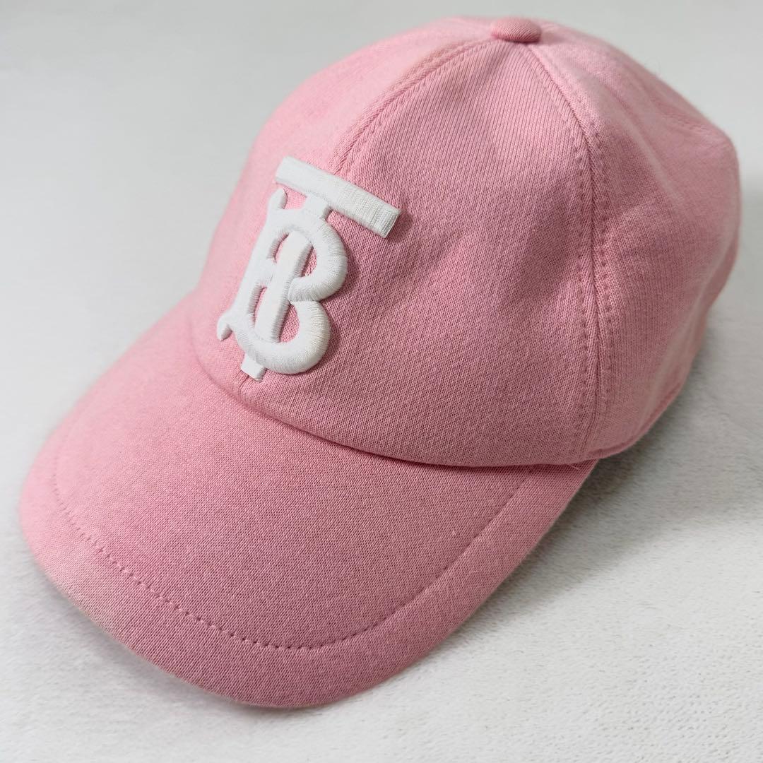 BURBERRY ベースボールキャップ TB M ピンク
