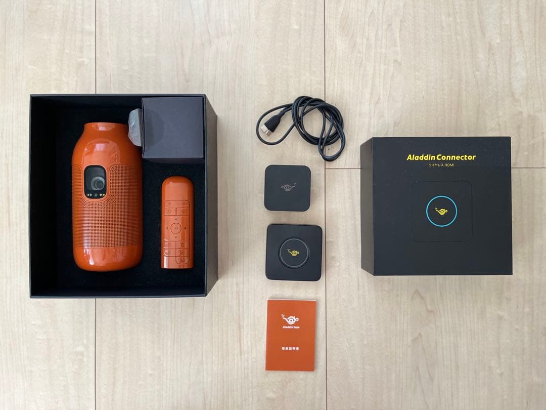 アラジンベース & ワイヤレスHDMI 小型プロジェクター アラジンベース & ワイヤレスHDMI 小型プロジェクター