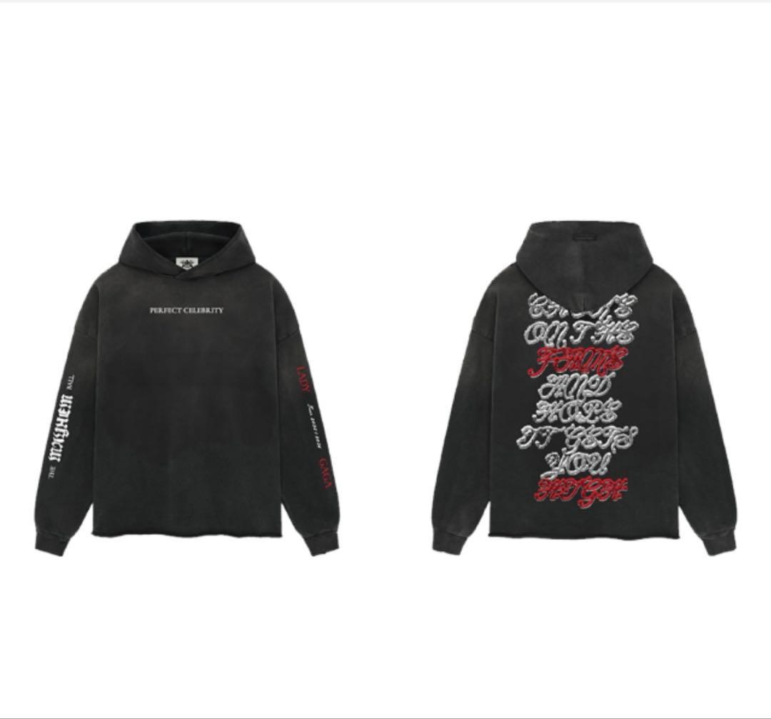 LADYGAGAパーカー　L lady gaga hoodie - Off-black | Weekday WW