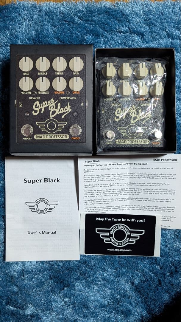 ギター MAD PROFESSOR Super Black