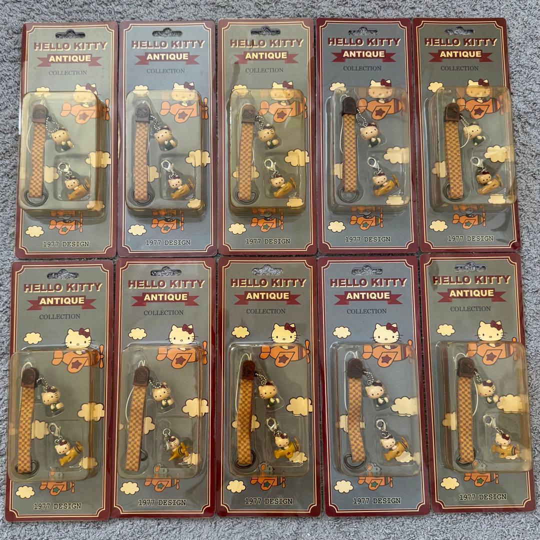 【ハローキティ】10点set アンティークコレクション ストラップ Yahoo!オークション -「(ハックス! 3)」(ハローキティ) (は行)の落札