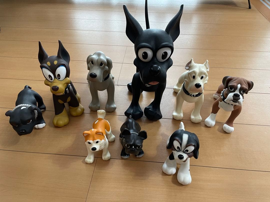 希少 ネイバーフッド フィギュア 犬 NEIGHBORHOOD メディコムトイ