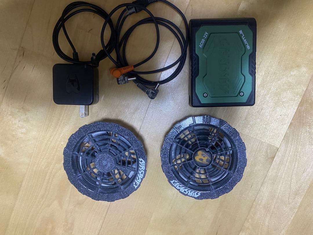 ダ*リ様 バートル空調バッテリー22v.ファンセット