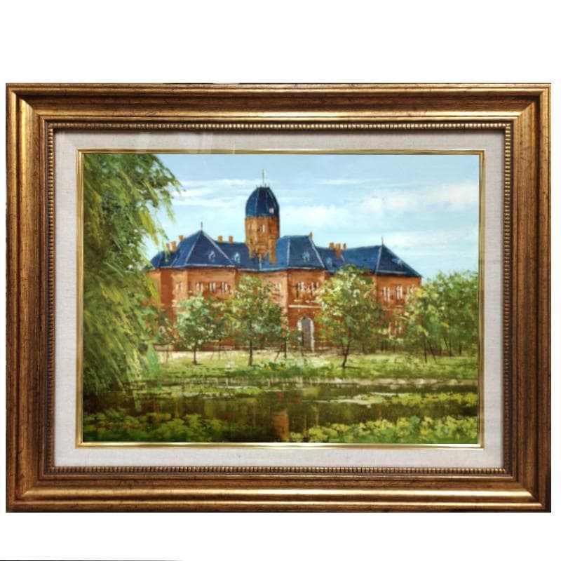 ☆広瀬和之☆「旧道庁」油絵　F6号　新品額！ 楽天市場】油彩画 F6号 広瀬和之 「モンマルトル」 真筆 額入り 額装