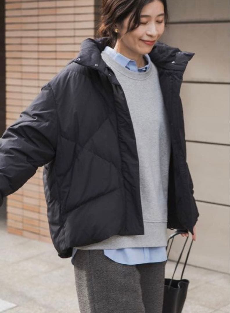 DOORS グリーンダウン撥水2WAYジャケット　BLACK