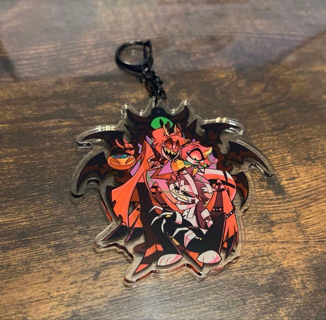 ハズビンホテル アクリルキーホルダー ハロウィン アラスター ハスク