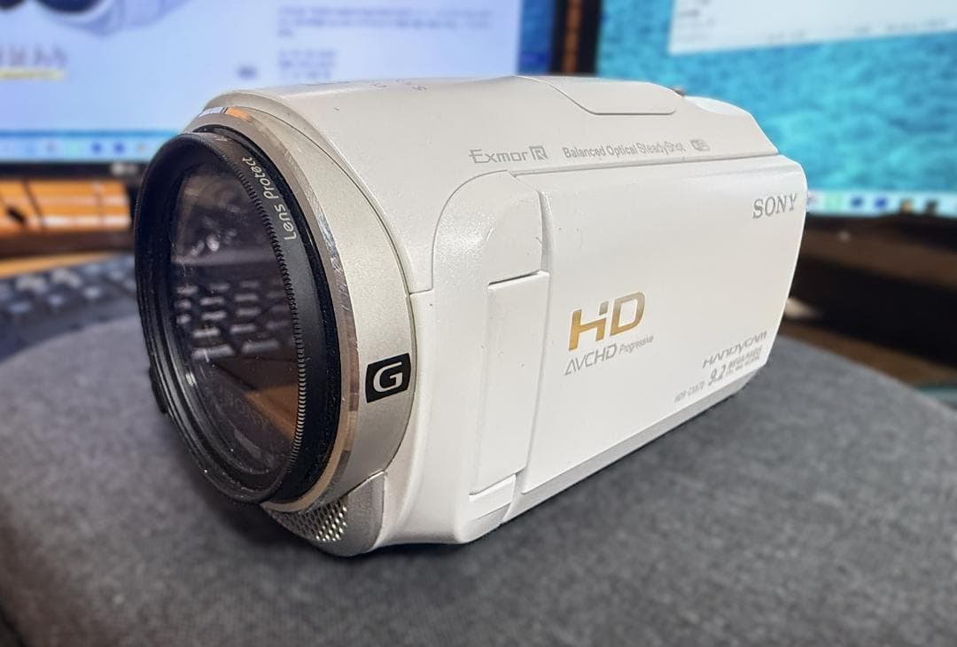 SONY HANDYCAM HDR-CX670 ホワイト 2015年製