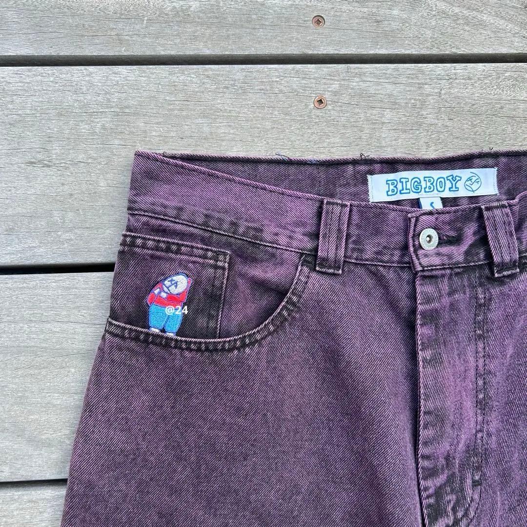 BigBoy purple black Sサイズ - メルカリ