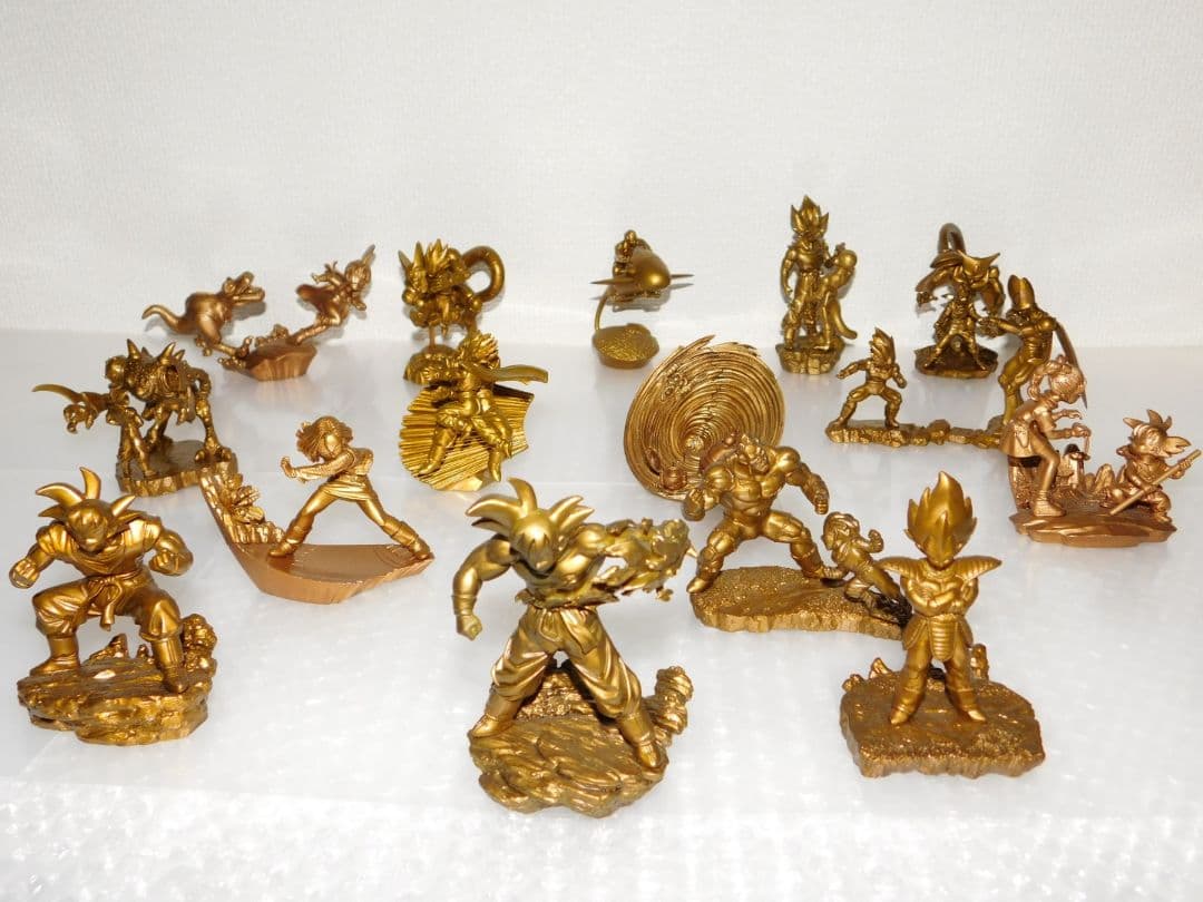 【最終価格】ドラゴンボールカプセル ブロンズ色フィギュア 15体セット ドラカプ