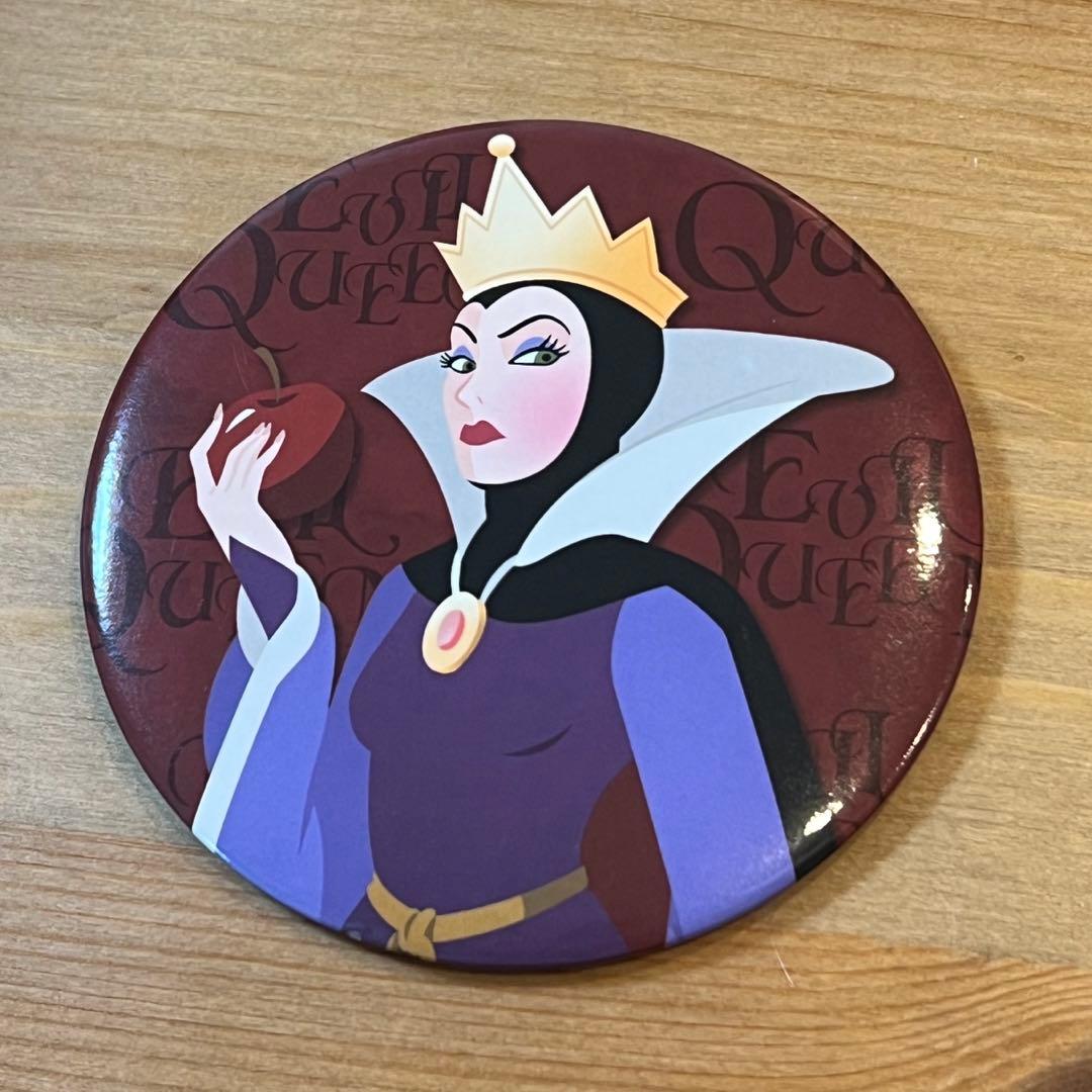 ディズニーストア ヴィランズ ディズニーストア35周年 缶バッジ 2点