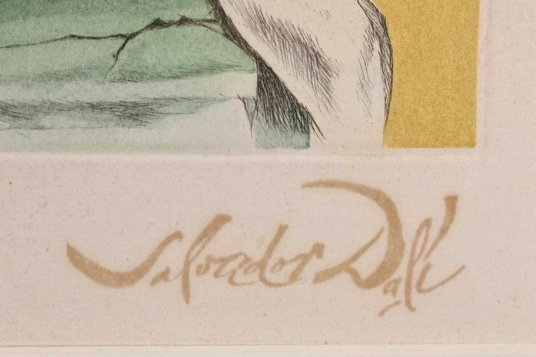 サルバドール・ダリ 「 私の裸の妻 」 リトグラフ 217/295 署名 - メルカリ