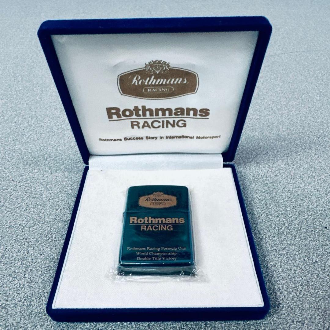 未使用 限定品 zippo ロスマンズ ウィリアムズ ルノー ブルーチタン