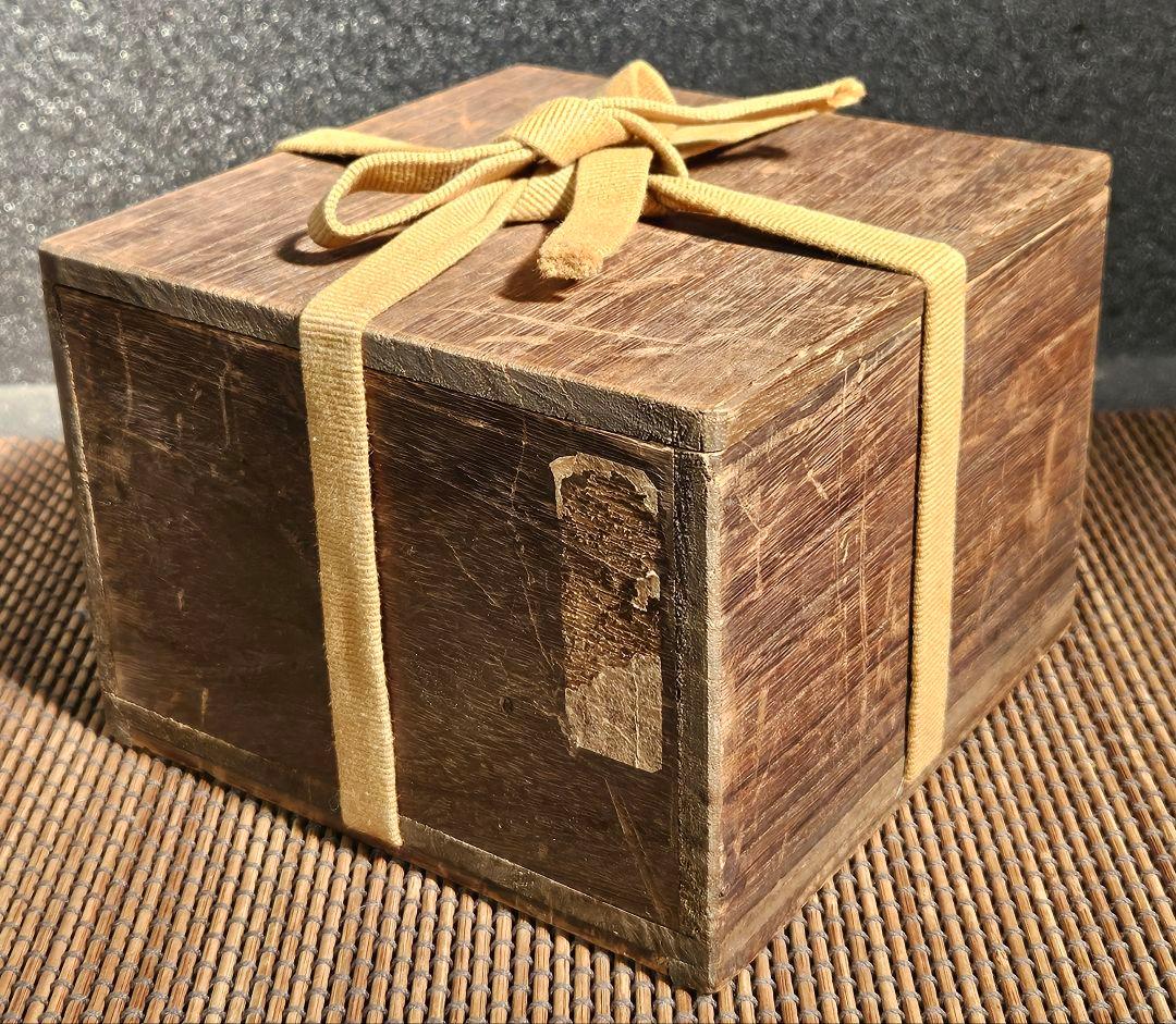 名品❗】中国古美術 中国古陶磁 褐釉 天目茶碗 伝世時代箱附属 茶道具