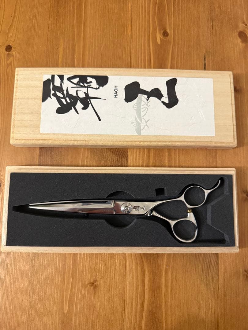 柳生　覇王　ロングシザー　6.5インチ 株式会社 柳生 | セニングシザー右用