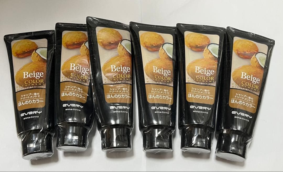 アンナドンナ　カラートリートメント ベージュ　6個