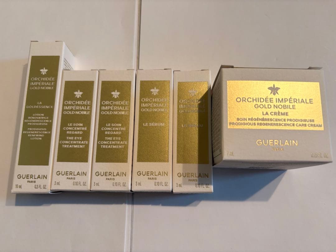 ゲランguerlain オーキデアンペリアル ゴールドノビレ　サンプルセット