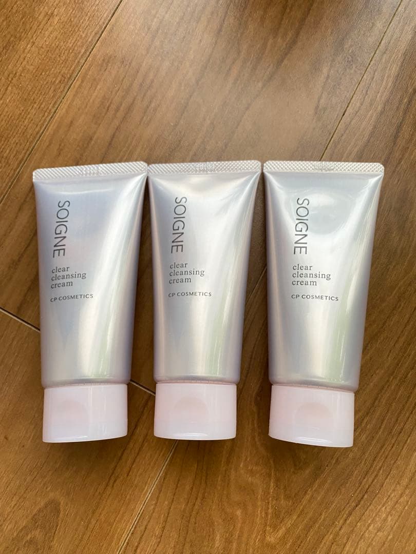 【新品】ソワーニュ クリアクレンジングクリームAL ハーフ3本セット