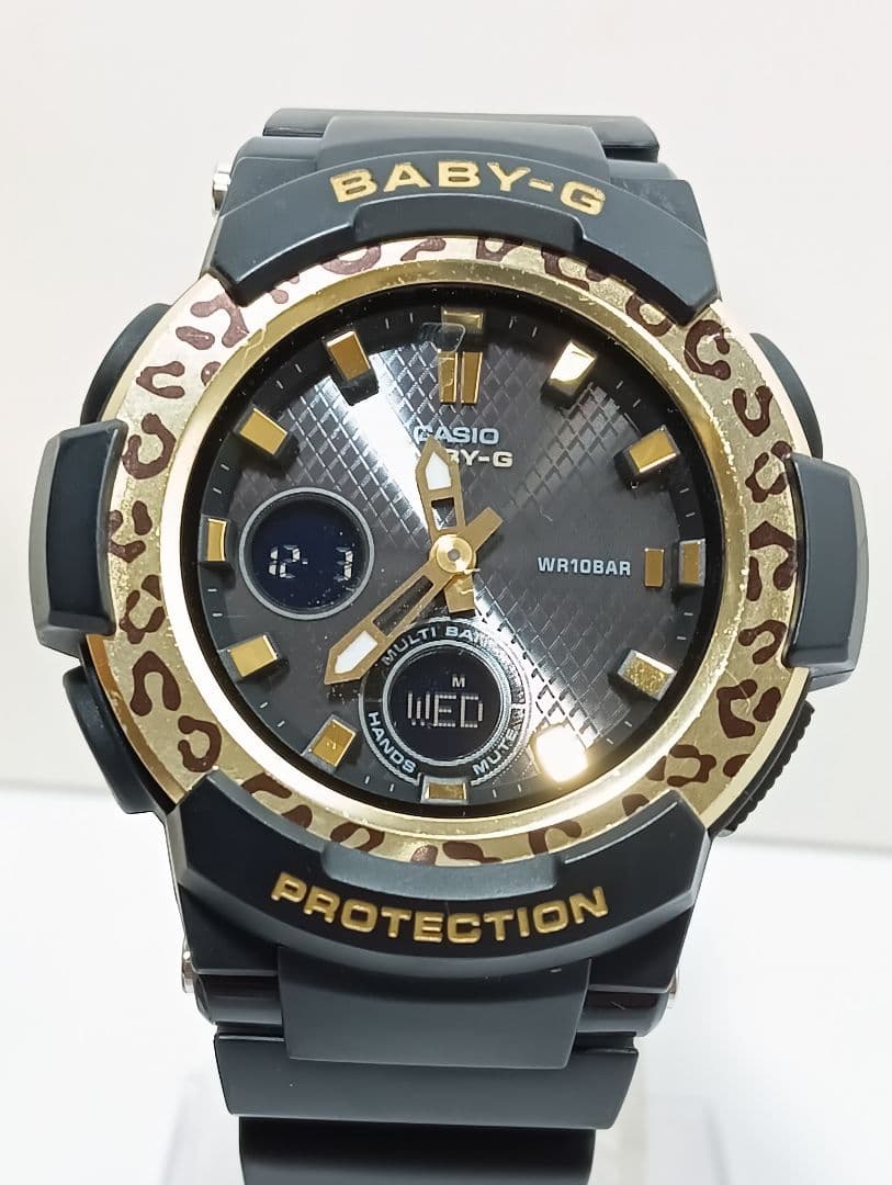 ベビージー　レオパードパターンシリーズ BGA-2100LP　電波ソーラー腕時計