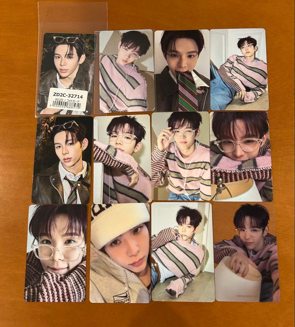 ショウタロウ】RIIZE ALL OF YOUトレカセット ラキドロ付き - メルカリ