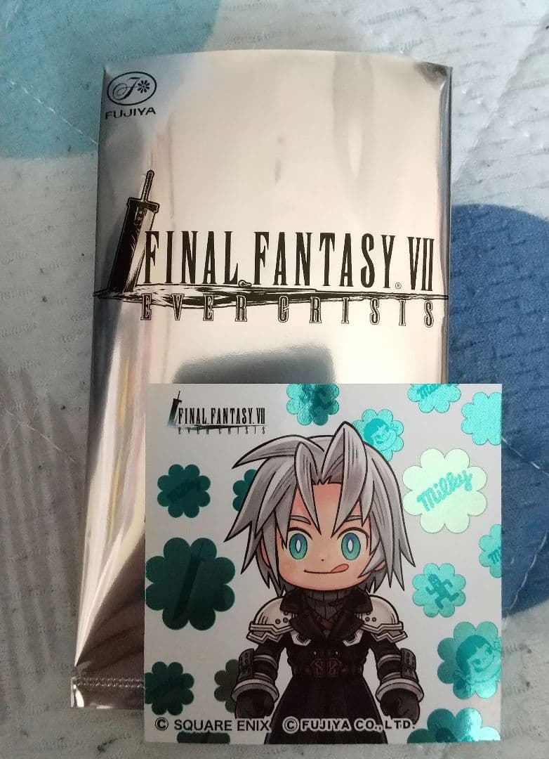 不二家 FF7 少年時代セフィロス シークレット シール ステッカー 折れ