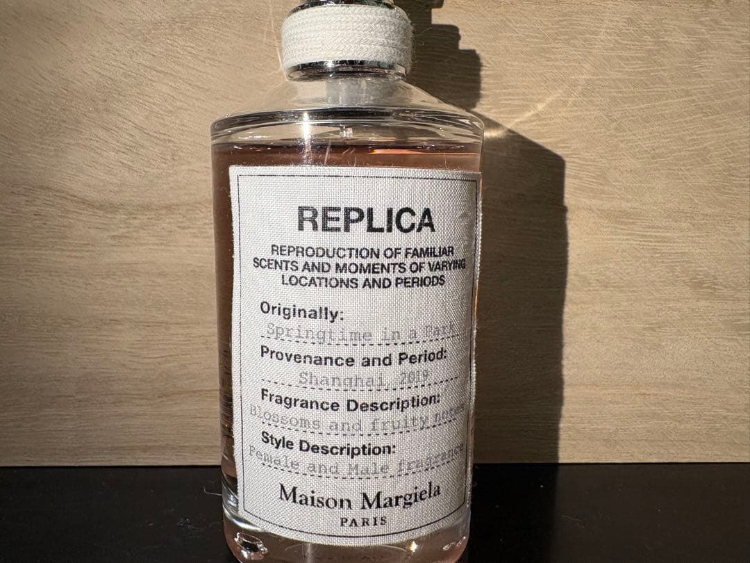 レプリカ　オードトワレ　スプリングタイム　イン　ア　パーク　100ml 試してみた】レプリカ オードトワレ スプリングタイム イン ア パーク