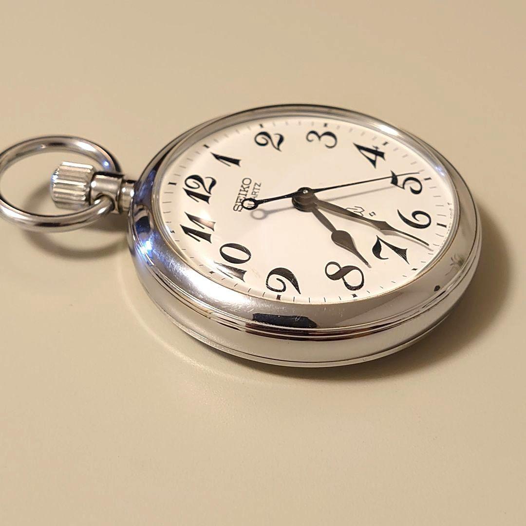 美品】 セイコー/SEIKO 懐中時計 鉄道時計 アンティーク 国鉄 特大