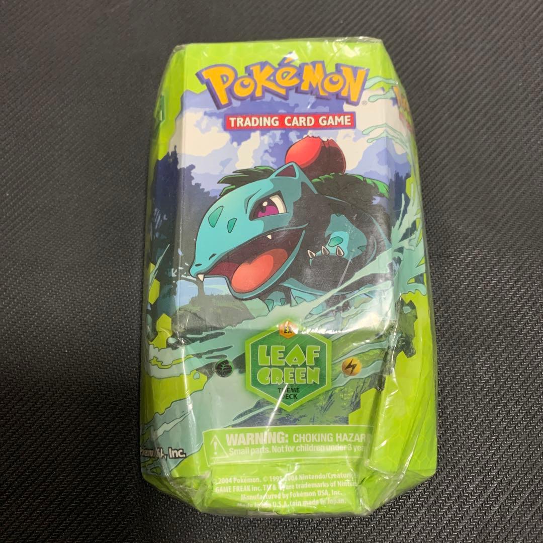 ポケモンカード　海外　EX リーフグリーン　デッキ　未開封　2004年発売