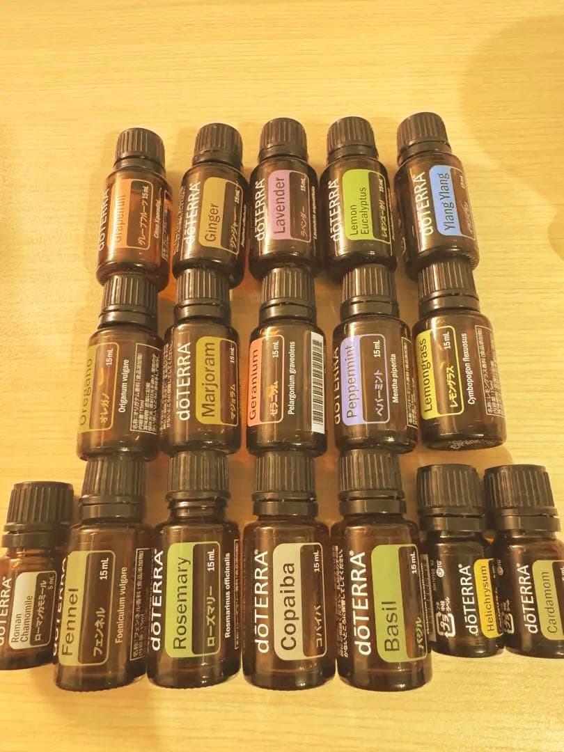 ドテラ　エッセンシャルオイル 17本（残量殆ど7〜9割）【お早めに】