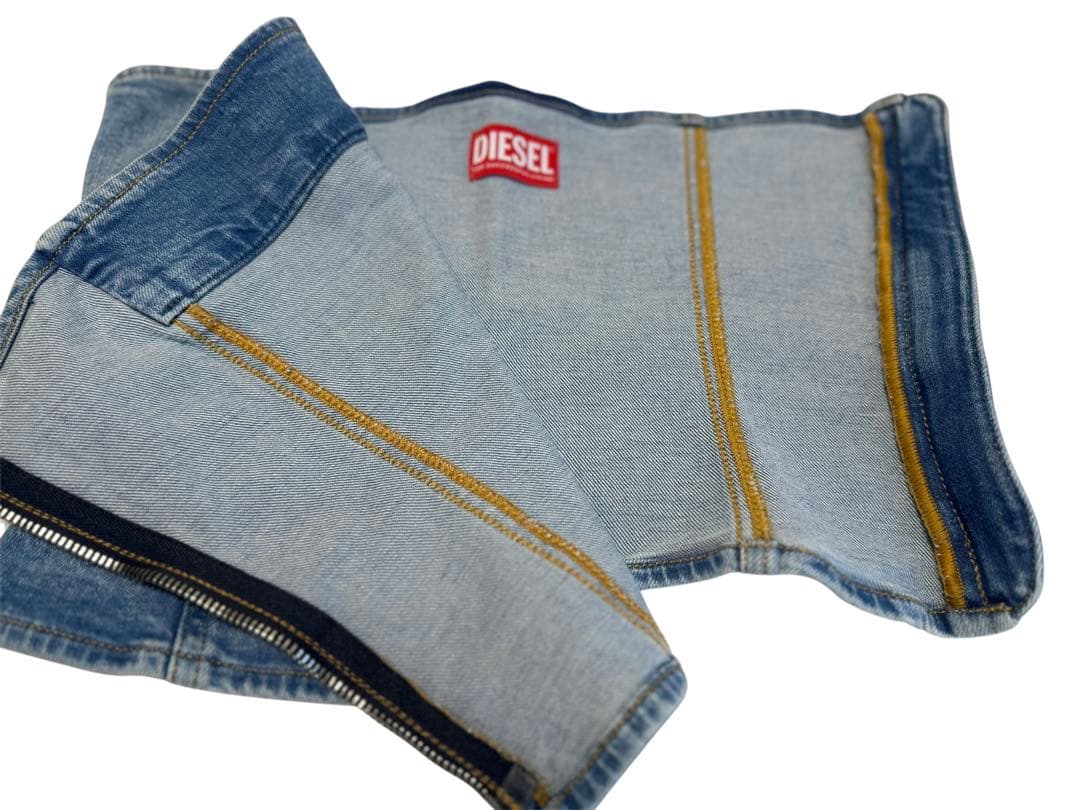 DIESEL ディーゼル ベアトップ De-Ville デニムビスチェ