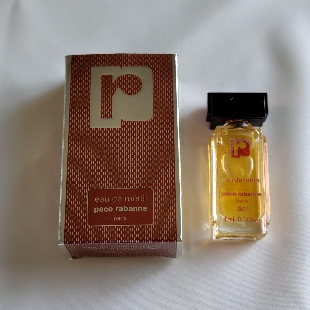 パコ・ラバンヌ オードメタルトワレ ミニ香水 4ml 箱付き - メルカリ
