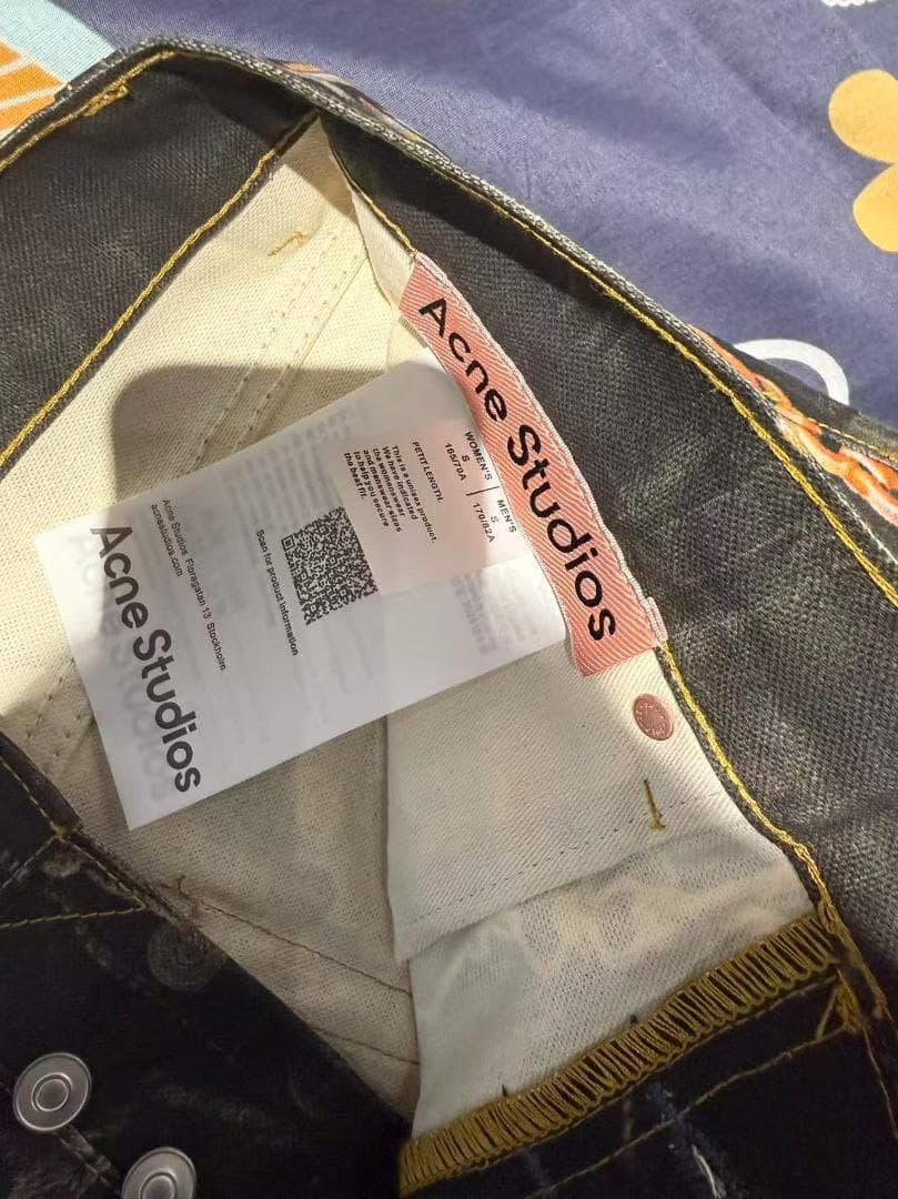 Acne Studios 馬年限定 チェーン柄ジッパーパンツ Sサイズ - メルカリ