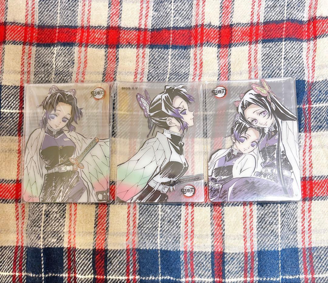 鬼滅の刃 クリアカード 胡蝶しのぶ 幕間画＆銀幕画レイヤードクリアカード