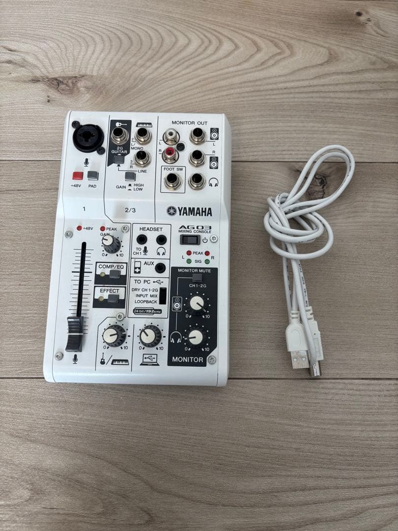 Yamaha AG03 USBオーディオインターフェイス