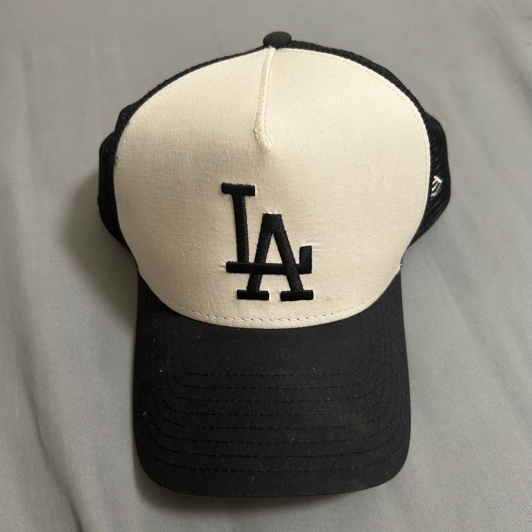 人気配色】NEW ERA ロサンゼルス・ドジャース メッシュキャップ LA