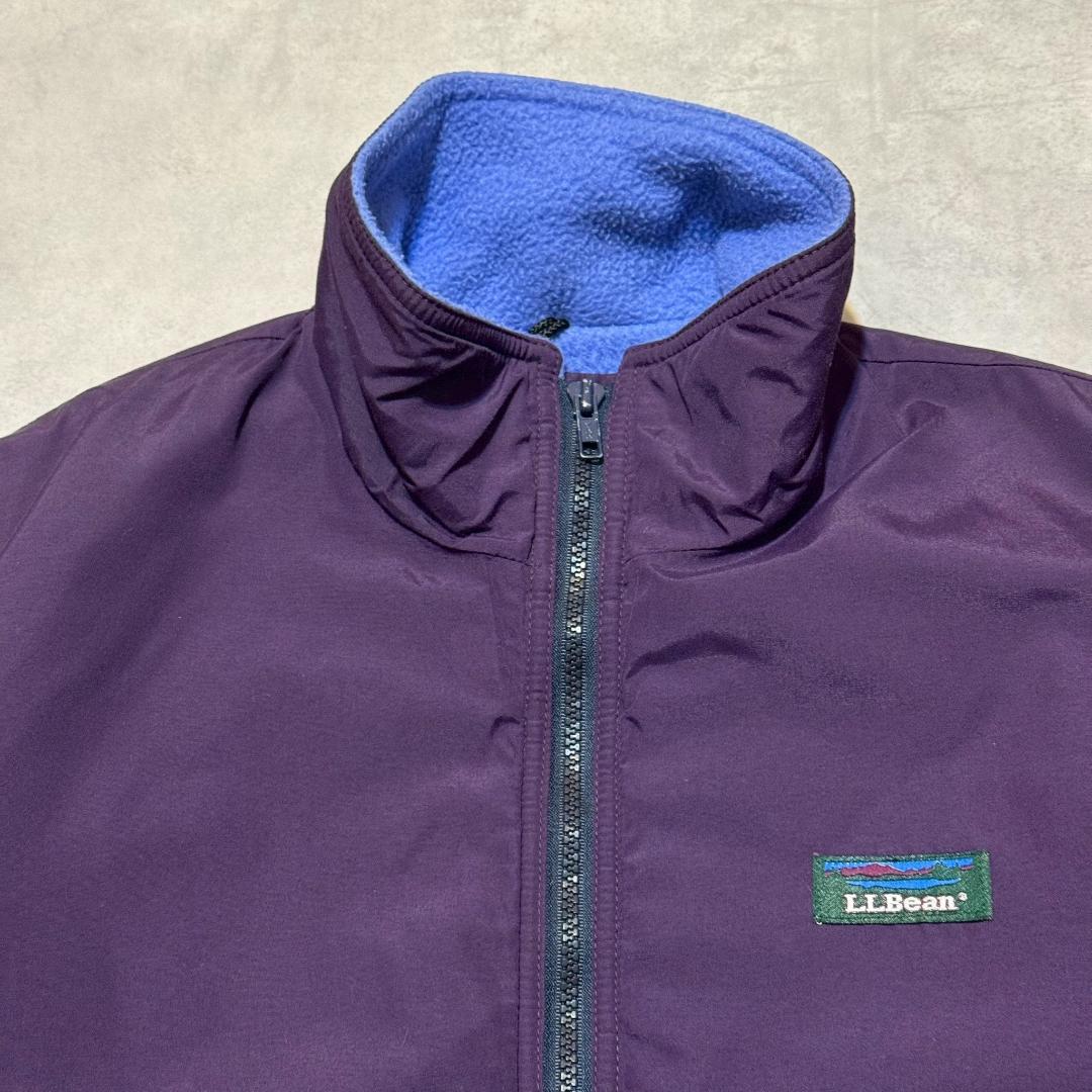 80s L.L.Bean WARM UP JACKET 紫 DM1463