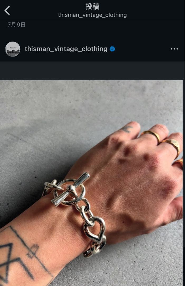 thisman vintage ティアドロップ - メルカリ