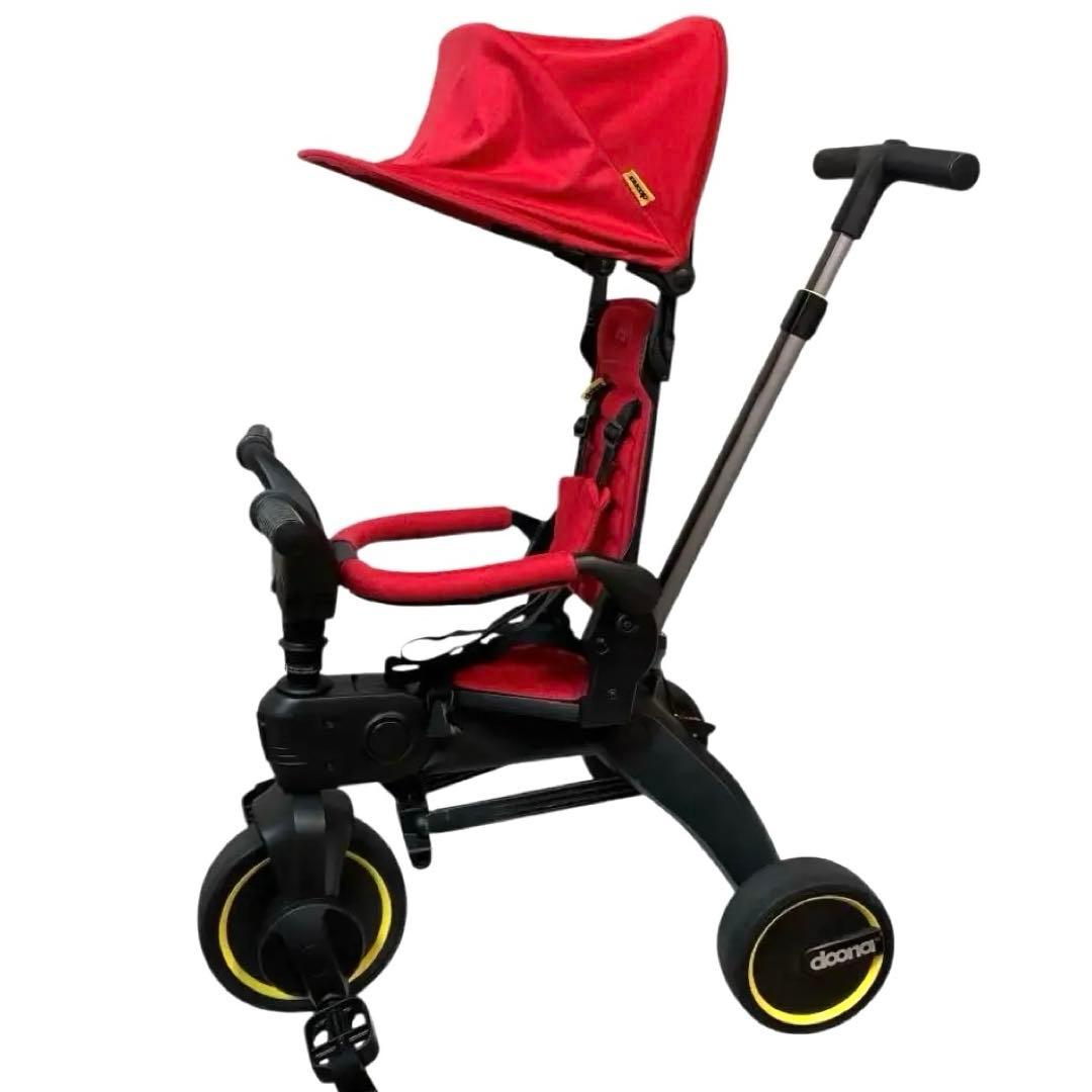 doona Liki Trike S3 折りたたみ 三輪車 リキトライク レッド - メルカリ