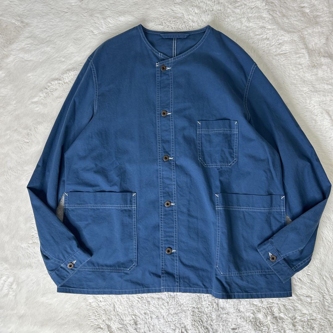 Nigel Cabourn ナイジェルケーボン/フレンチワークシャツ　50 New Arrival-P/O FRENCH WORK SHIRT MOLESKIN – ナイジェル・ケーボン