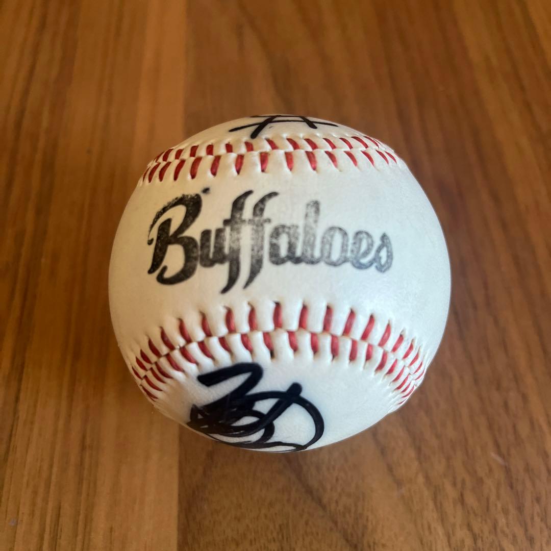 近鉄バファローズ 鈴木啓示投手直筆サインボール 草魂 - メルカリ
