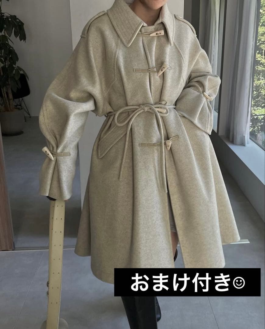 おまけ付き◎美品willfully テントトグルミディコート　mingle